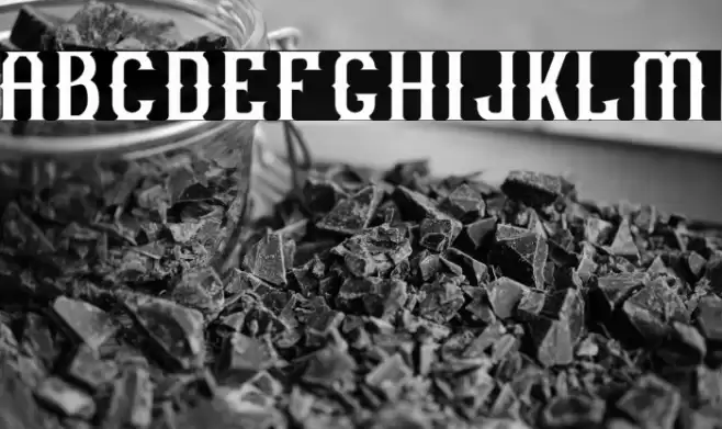 GRAM 01 Font examples