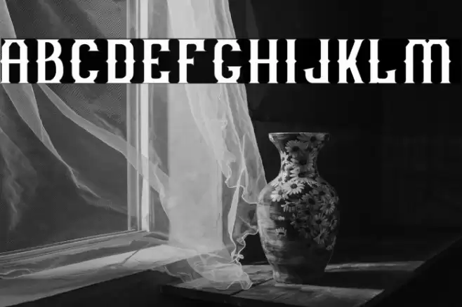 GRAM 01 Font examples