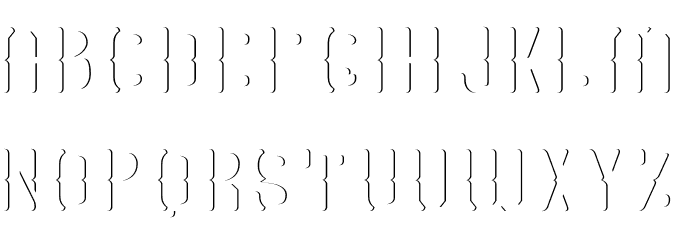 GRAM 02 Font LOWERCASE