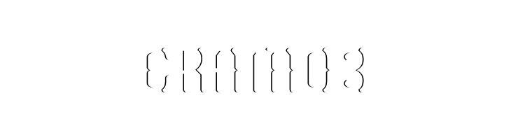 GRAM 03  免费字体下载