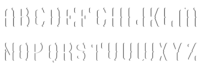 GRAM 03 字体 大写