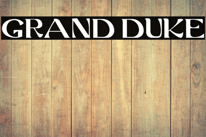 GRAND DUKE Example 2