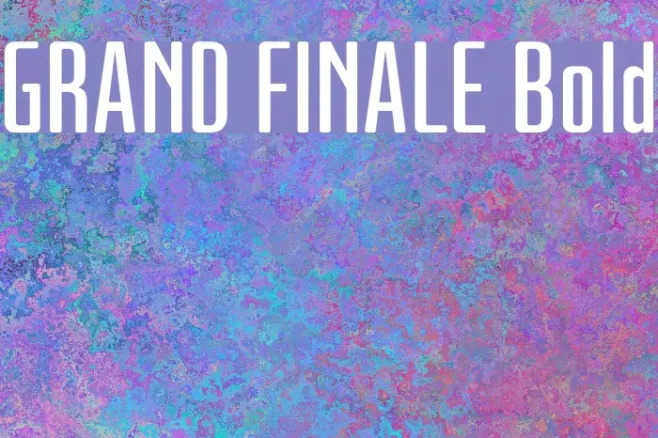 GRAND FINALE Bold Example 3