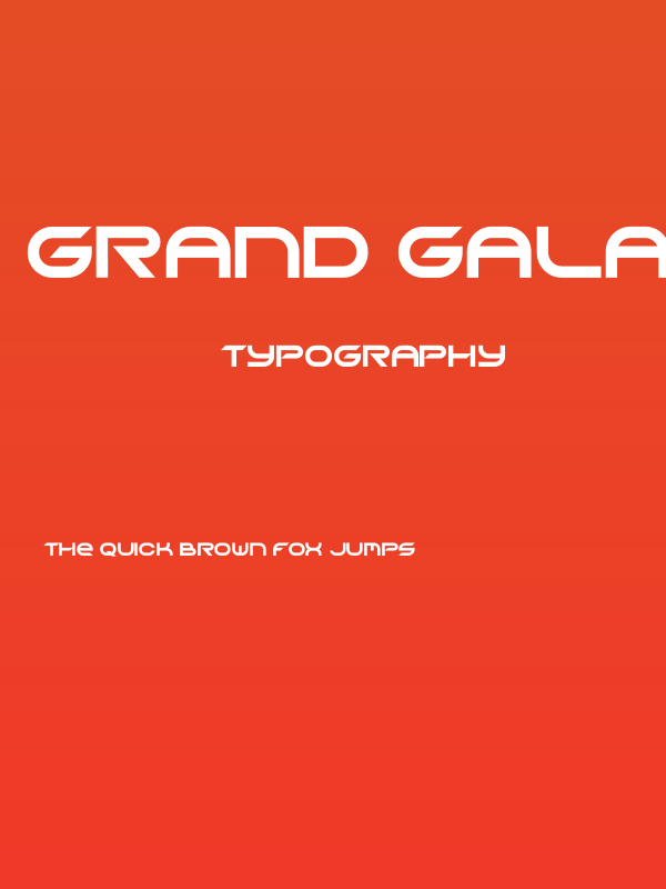 GRAND GALAXY Poster
