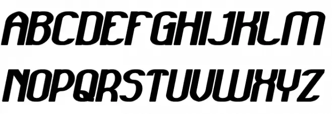 GRAND PRIX Bold Italic フォント 大文字