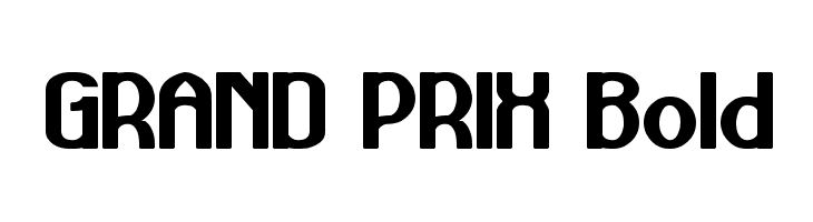 GRAND PRIX Bold  Скачать бесплатные шрифты