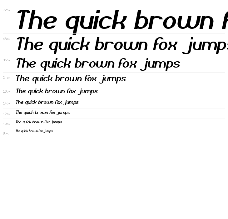 GRAND PRIX Italic Waterfall