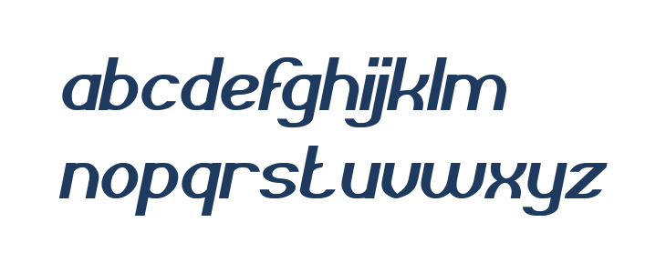 GRAND PRIX Italic Lowercase