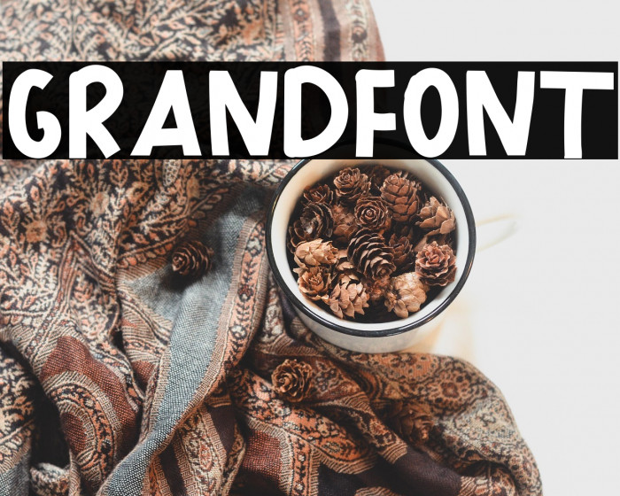 GRANDFONT Example 1