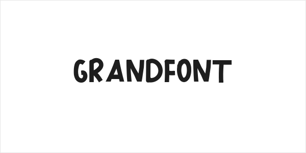 GRANDFONT Logo