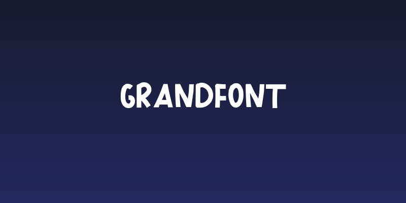 GRANDFONT Social Header