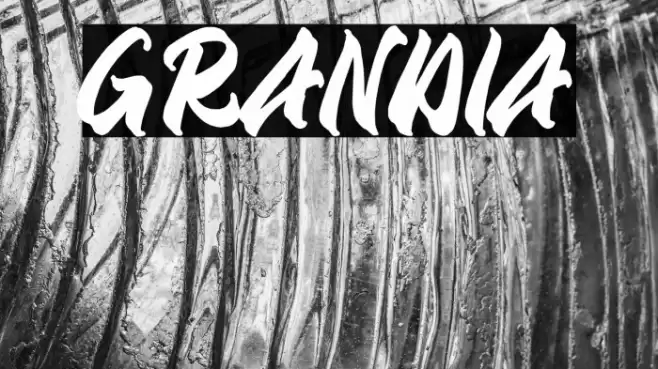 GRANDIA Font examples
