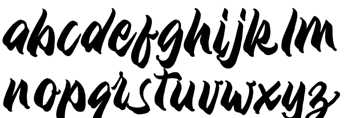 GRANDIA Font LOWERCASE