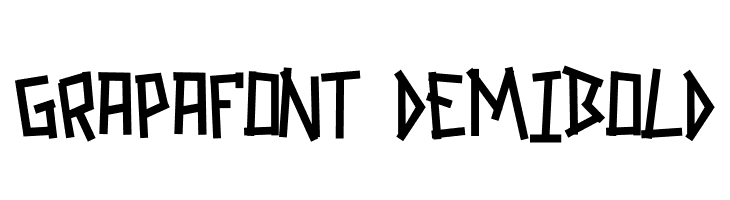 GRAPAFONT DemiBold  Free Fonts Download