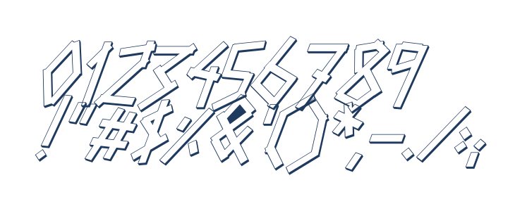 GRAPAFONT comic Other Characters