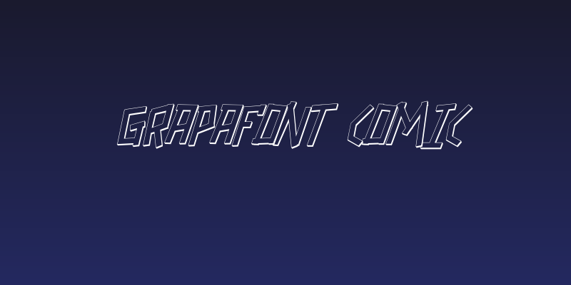GRAPAFONT comic Social Header