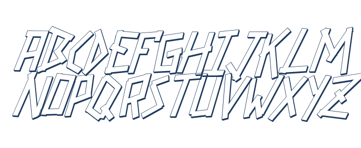 GRAPAFONT comic Lowercase