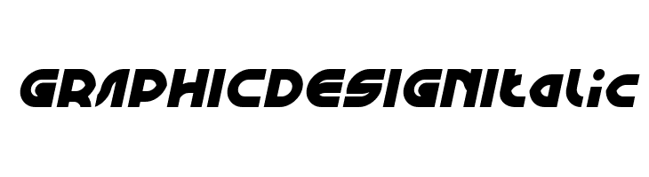 GRAPHIC DESIGN Italic  Скачать бесплатные шрифты