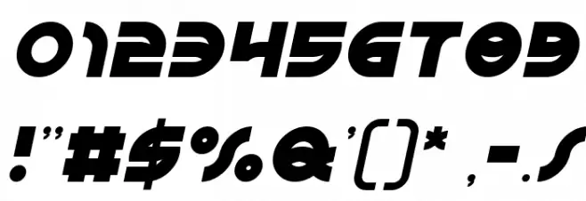 GRAPHIC DESIGN Italic Font OTHER CHARS