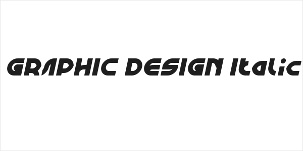 GRAPHIC DESIGN Italic Logo