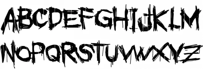 GRAPHIC PSYCHOPATHY 字体 小写