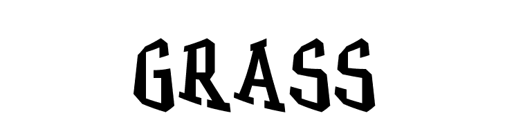 GRASS  नि: शुल्क फ़ॉन्ट्स डाउनलोड