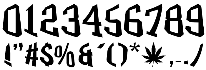 GRASS Font OTHER CHARS