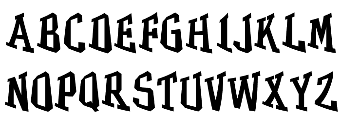 GRASS Font LOWERCASE