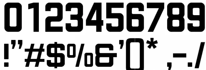 GRATIS Font OTHER CHARS