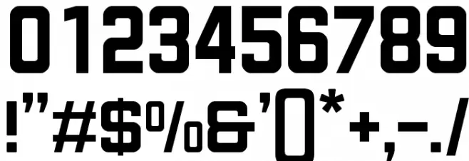 GRATIS Font OTHER CHARS