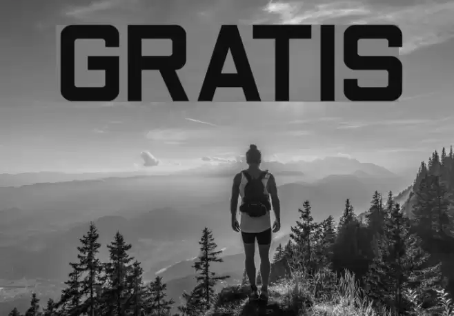 GRATIS Font examples