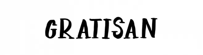 GRATISAN  Frei Schriftart Herunterladen