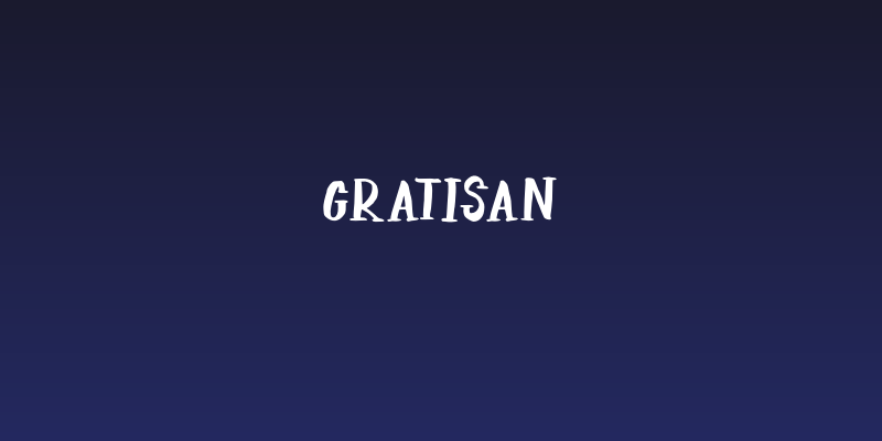 GRATISAN Social Header
