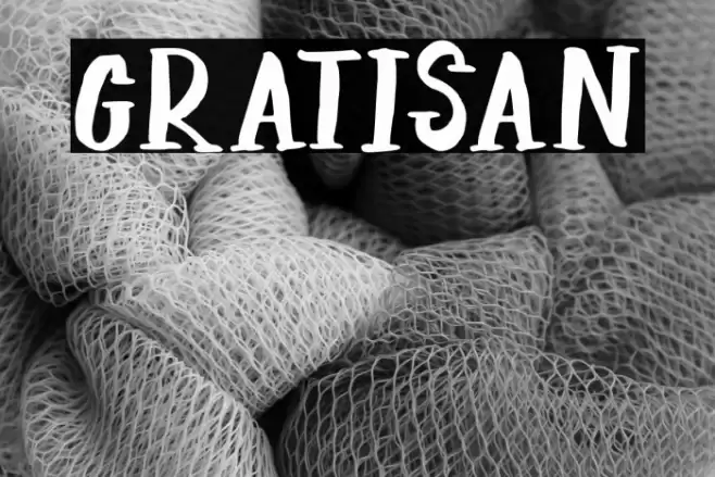 GRATISAN Font examples