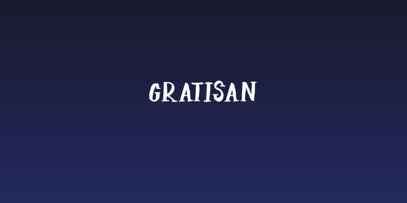 GRATISAN Social Header