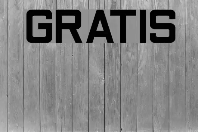 GRATIS Font examples