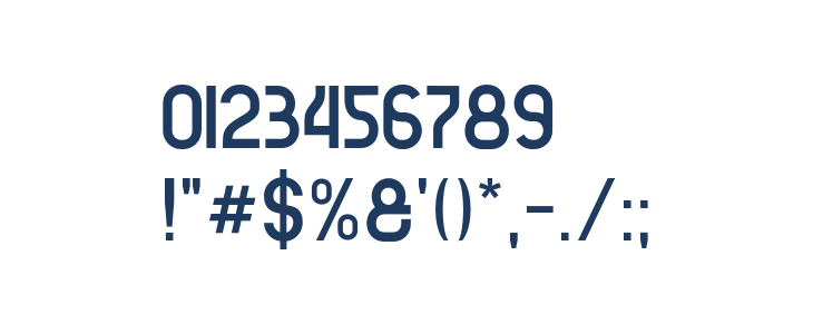 GRATYSANSRegular Other Characters