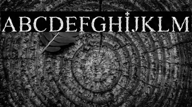 GRAVEDIGGER PERSONAL USE Font examples