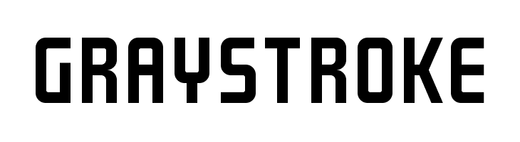 GRAYSTROKE Font
