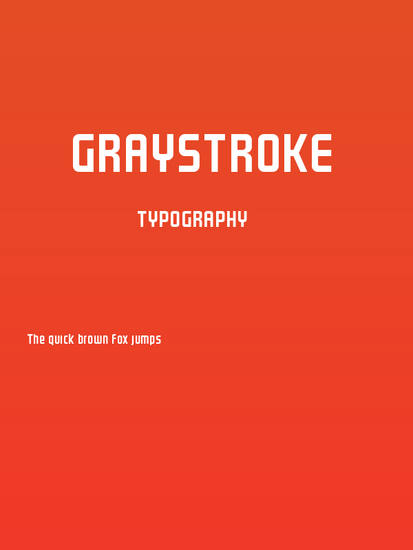 GRAYSTROKE Poster