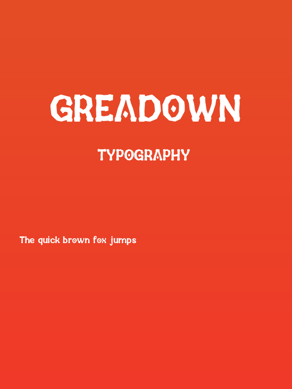 GREADOWN Poster