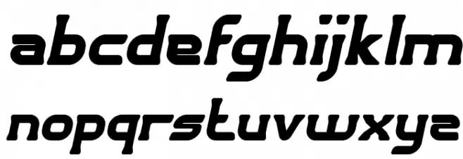 GREAT ADVENTURE Bold Italic 字体 小写