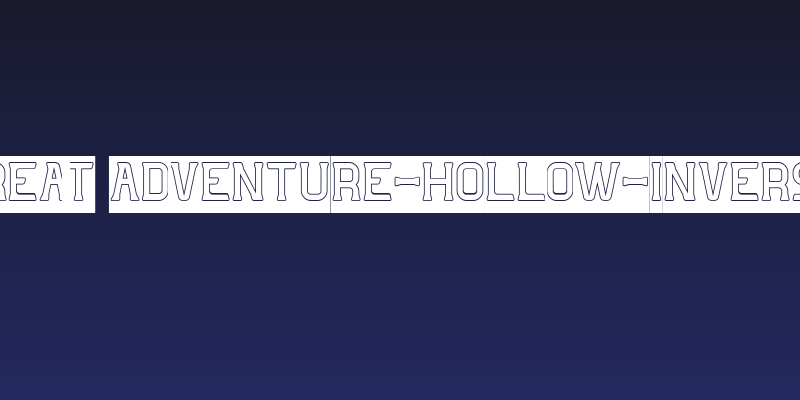 GREAT ADVENTURE-Hollow-Inverse Social Header