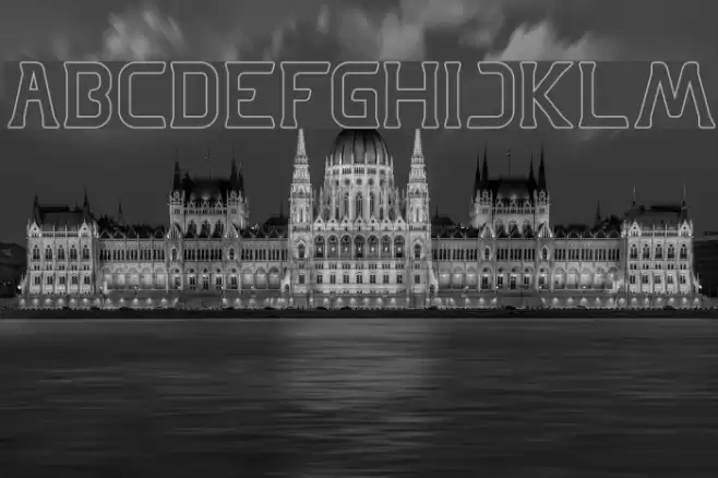 GREAT ADVENTURE-Hollow Шрифта examples