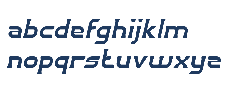 GREAT ADVENTURE Italic Lowercase