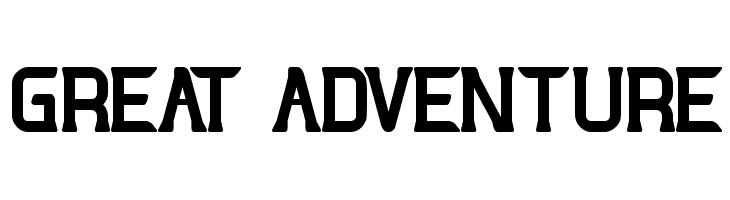 GREAT ADVENTURE  Скачать бесплатные шрифты