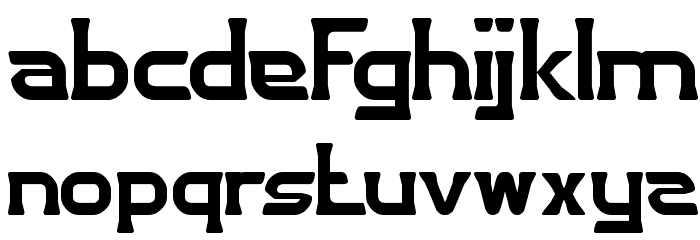 GREAT ADVENTURE Font LOWERCASE