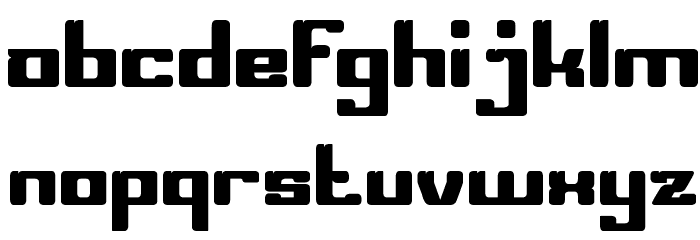 GREAT HEART Font LOWERCASE