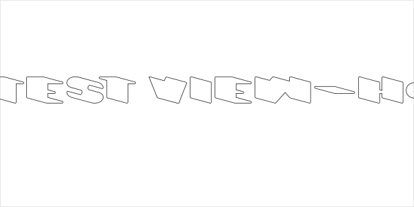 GREATEST VIEW-Hollow Logo