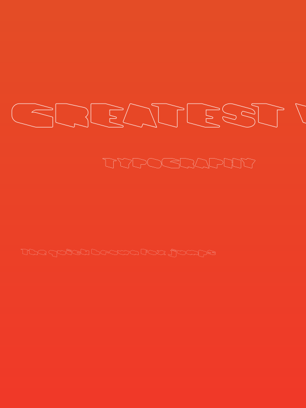 GREATEST VIEW-Hollow Poster